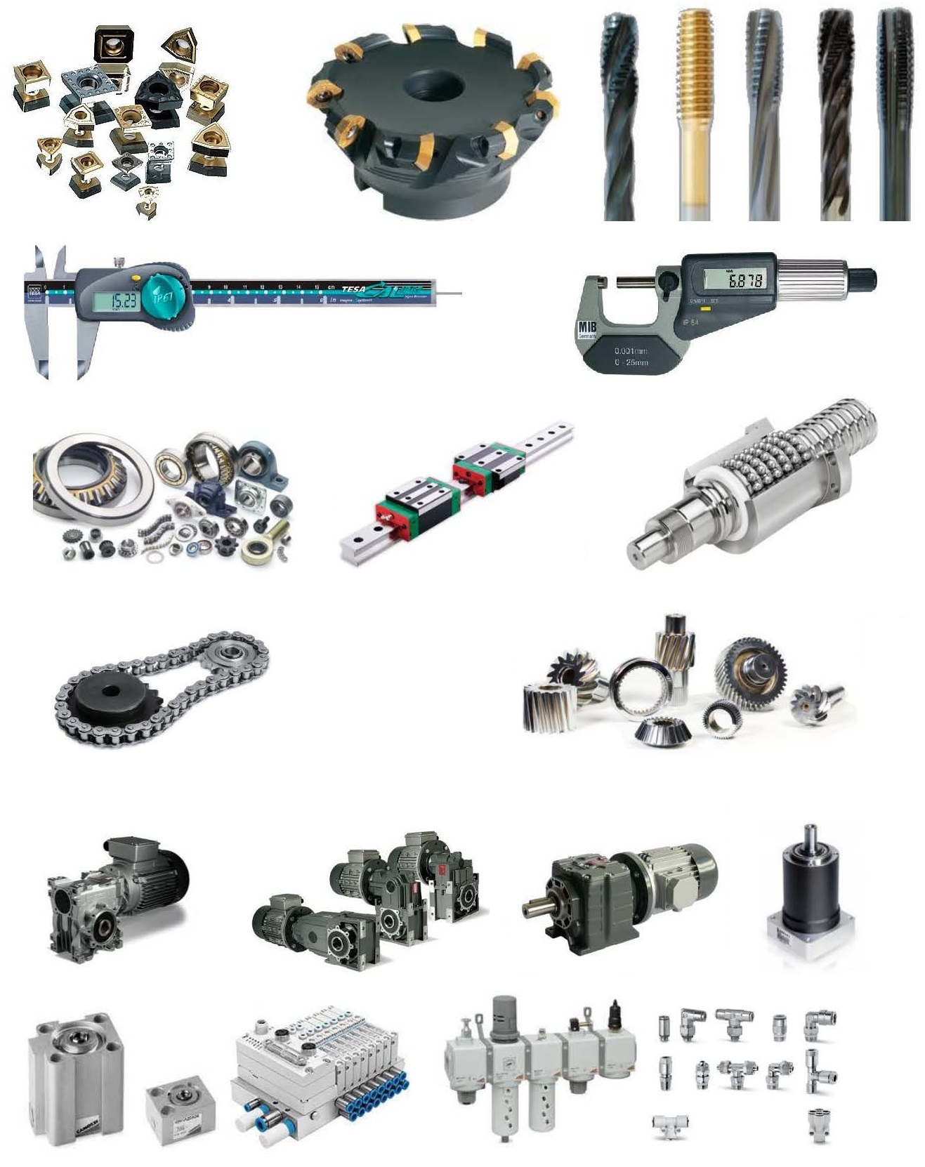 dmd utensili inserti strumenti misura cuscinetti motori riduttori